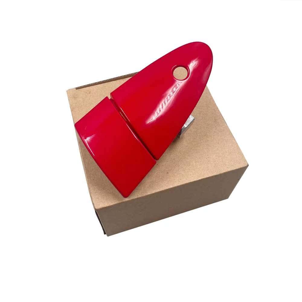 Manija exterior de la puerta izquierda roja compatible con
