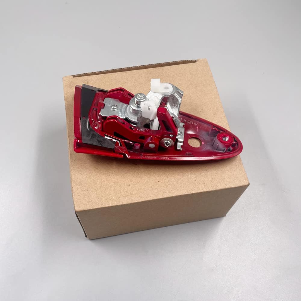 Manija exterior de la puerta izquierda roja compatible con - Imagen 5