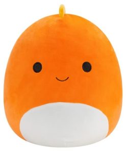 Peluche Squishmallows 14" Amideus El Dinosaurio Naranja