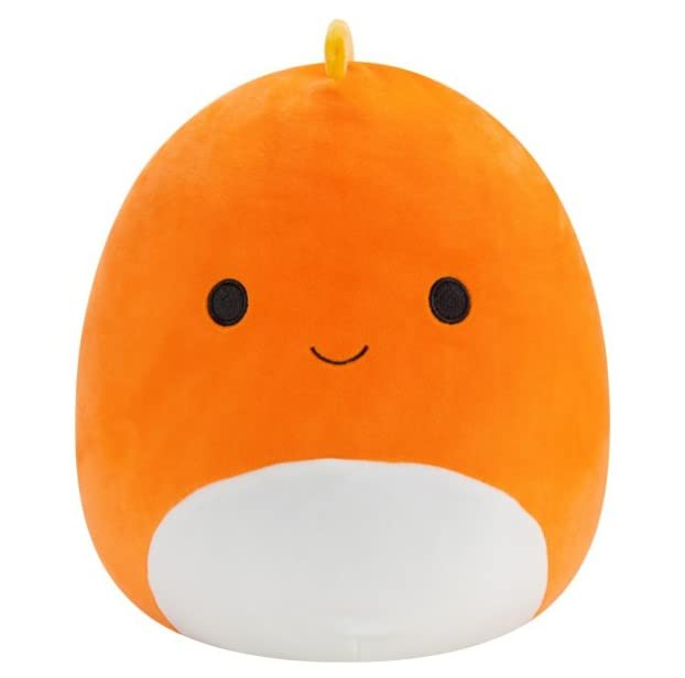 Peluche Squishmallows 14" Amideus El Dinosaurio Naranja