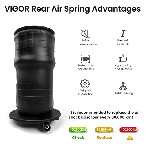 Bolsa de Resorte de Suspensión de Aire Trasera VIGOR - Imagen 6