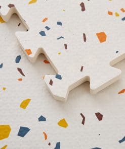 Tapete de Juegos de Terrazzo, No Tóxico, Ecológico, Grande,