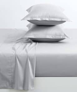 Juego de sábanas de color sólido de lujo 400 hilos de