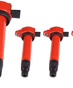 Conjunto de 4 Bobinas de Encendido Rojas 2007-2016