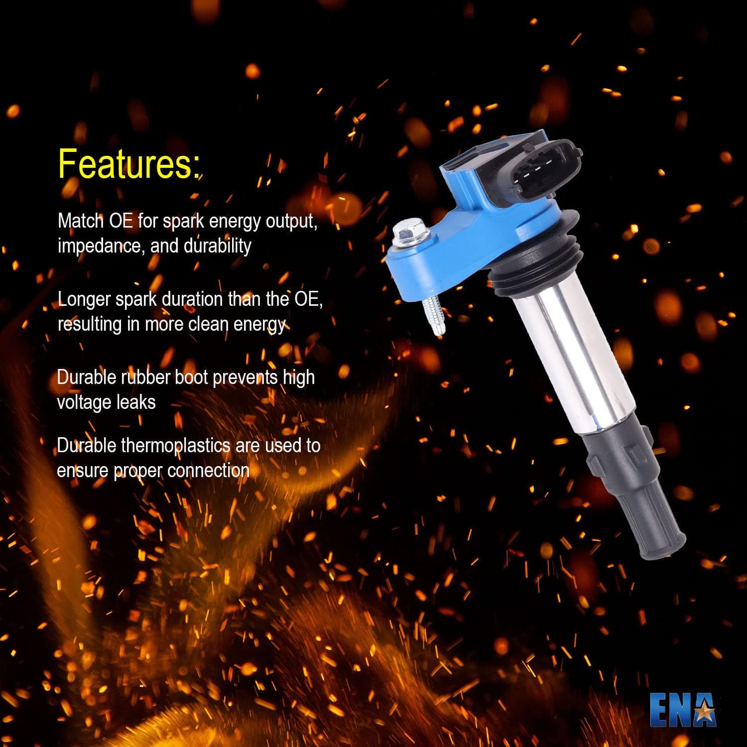 Pack de 6 Bobinas de Encendido ENA Azul 2.8 3.6 V6 2004 - Imagen 8
