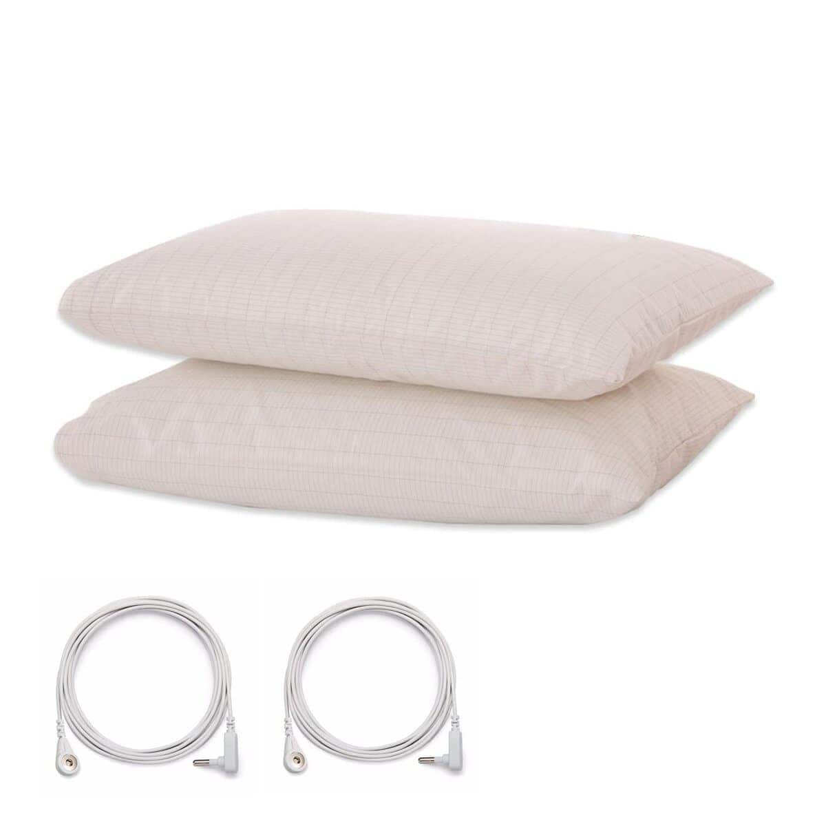 Funda de Almohada de Conexión a Tierra con Cordón de