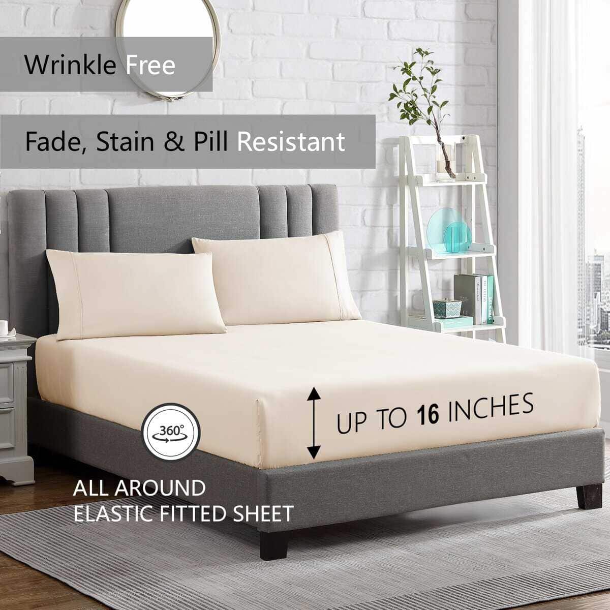 Juego de sábanas American Home Collection -Marfil Perlado - Imagen 5