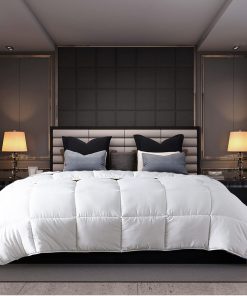 Edredón de Confort Europeo de Plumón de Ganso Blanco de 700