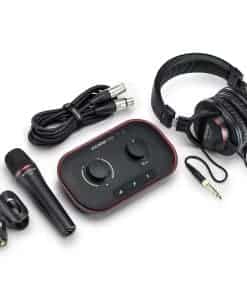 Focusrite Vocaster One Studio – Interfaz de Podcasting para
