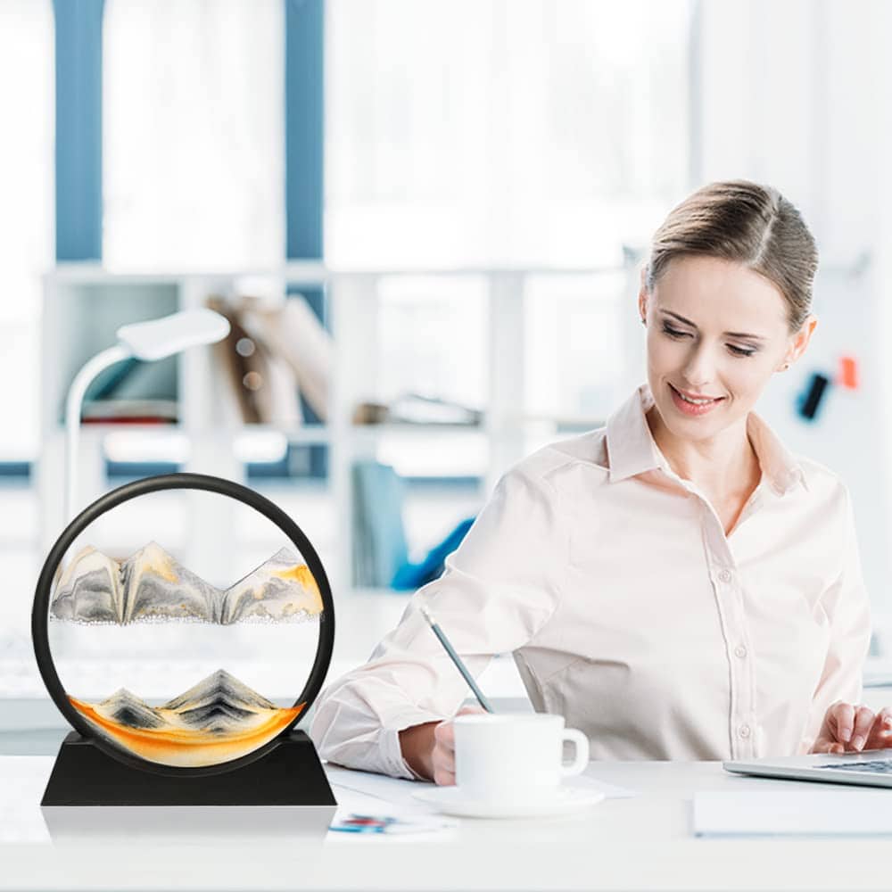 Cuadro de Arte de Arena en Movimiento Muyan Paisajes de - Imagen 7