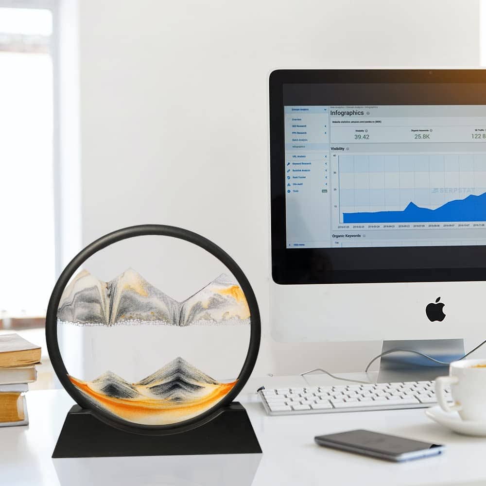 Cuadro de Arte de Arena en Movimiento Muyan Paisajes de - Imagen 8