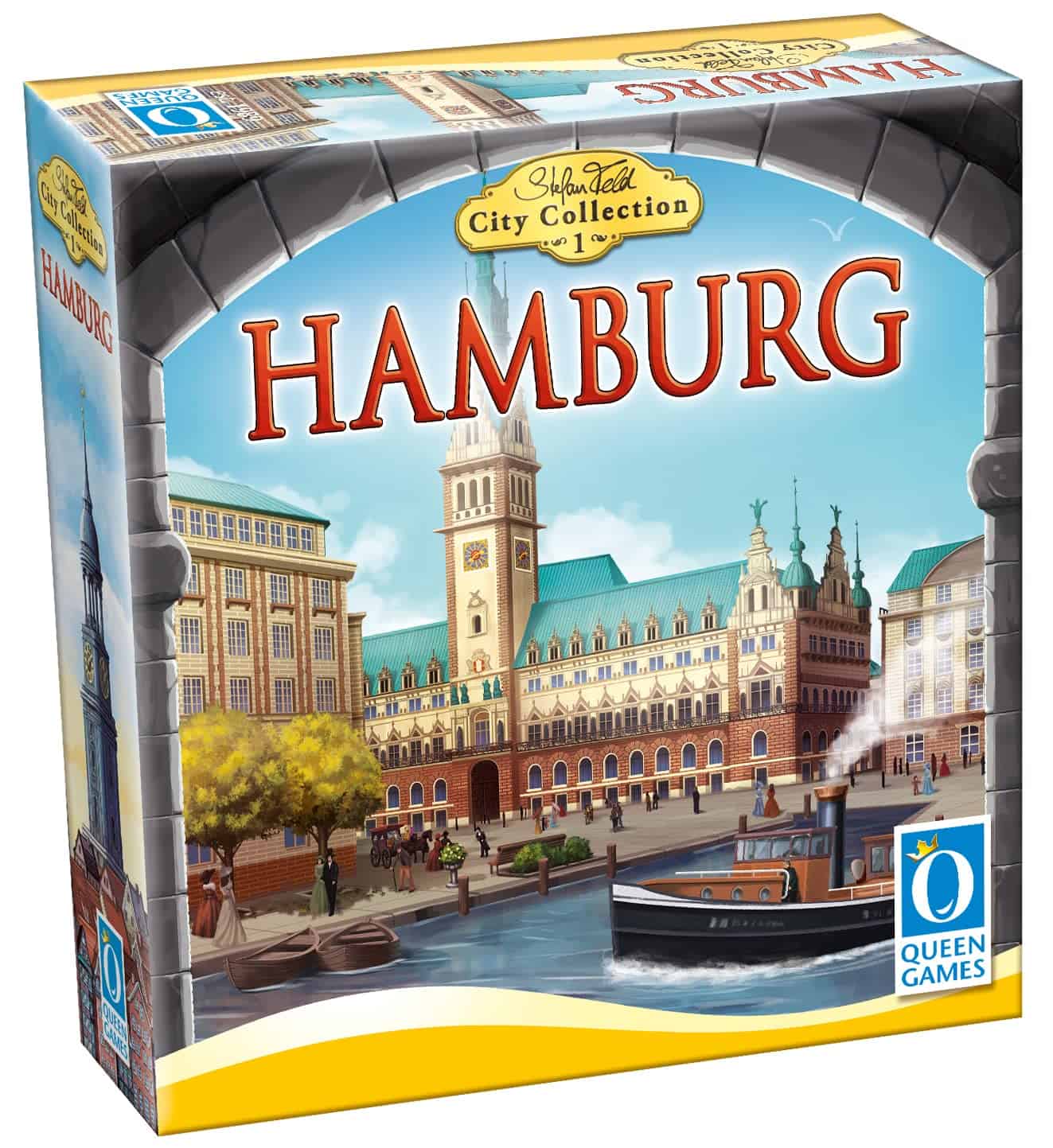 Juego de Mesa Hamburg | Queen Games - Colección Ciudad