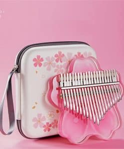 Kalimba LKJYBG de 21 Tonos con Caja de Piano, Forma de