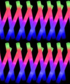 Glow Stick Bulk 102PCS Led Foam Glow Sticks - Palos de