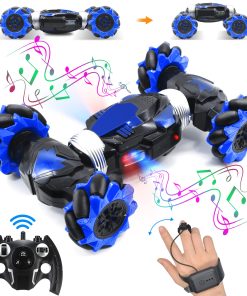 AGNEVE Coche de Acrobacias con Sensor de Gestos con Luces y