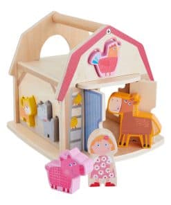 Caja de Clasificación de Granja de HABA Juguete de Madera