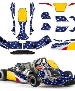 Kit de gráficos para Go-Kart AMR Racing Sticker Decal