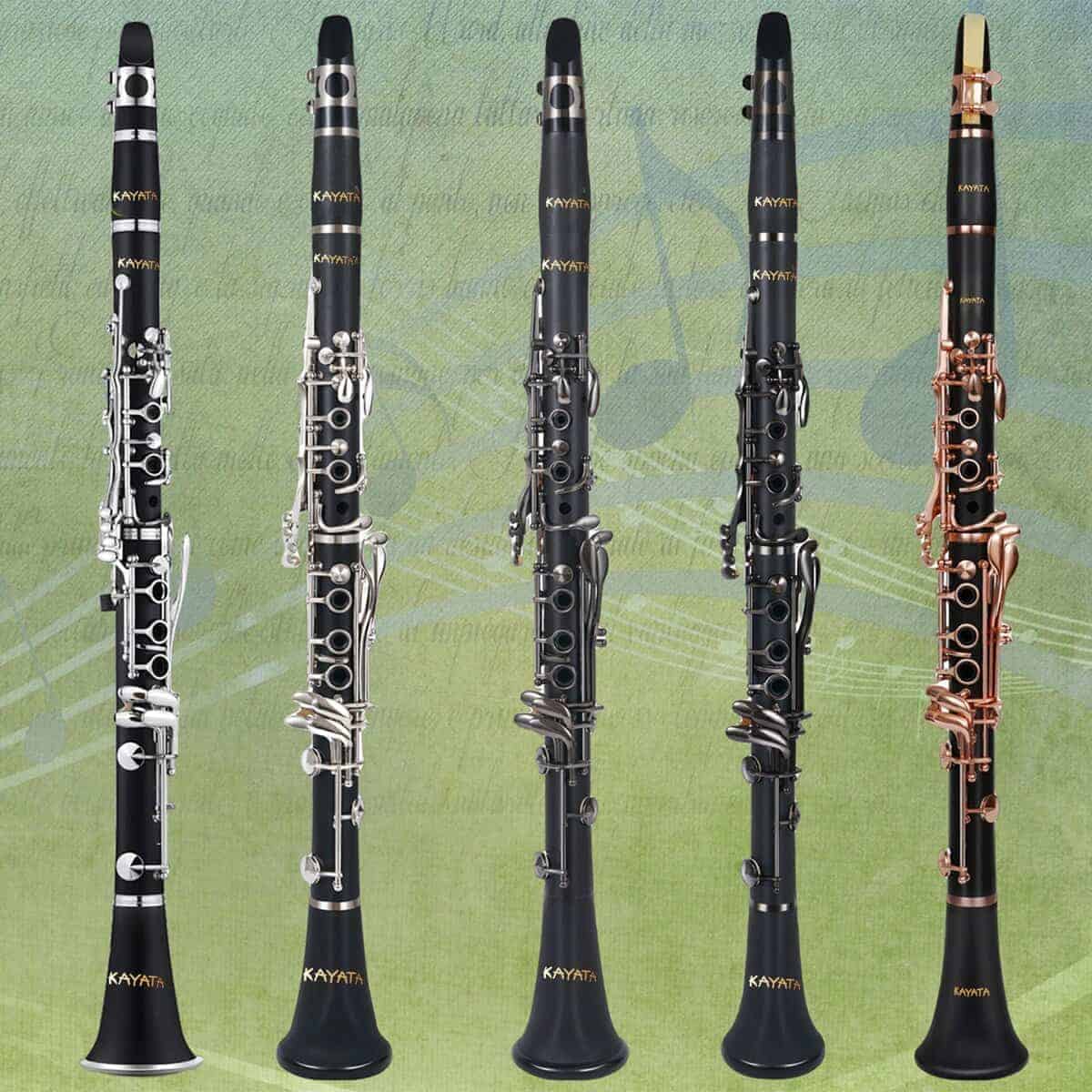 Clarinet Bb KAYATA con cuerpo de ebonita negra, nuevas - Imagen 3