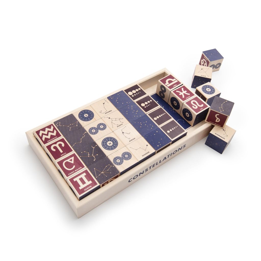 Bloques de Constelaciones Uncle Goose con Bandeja de