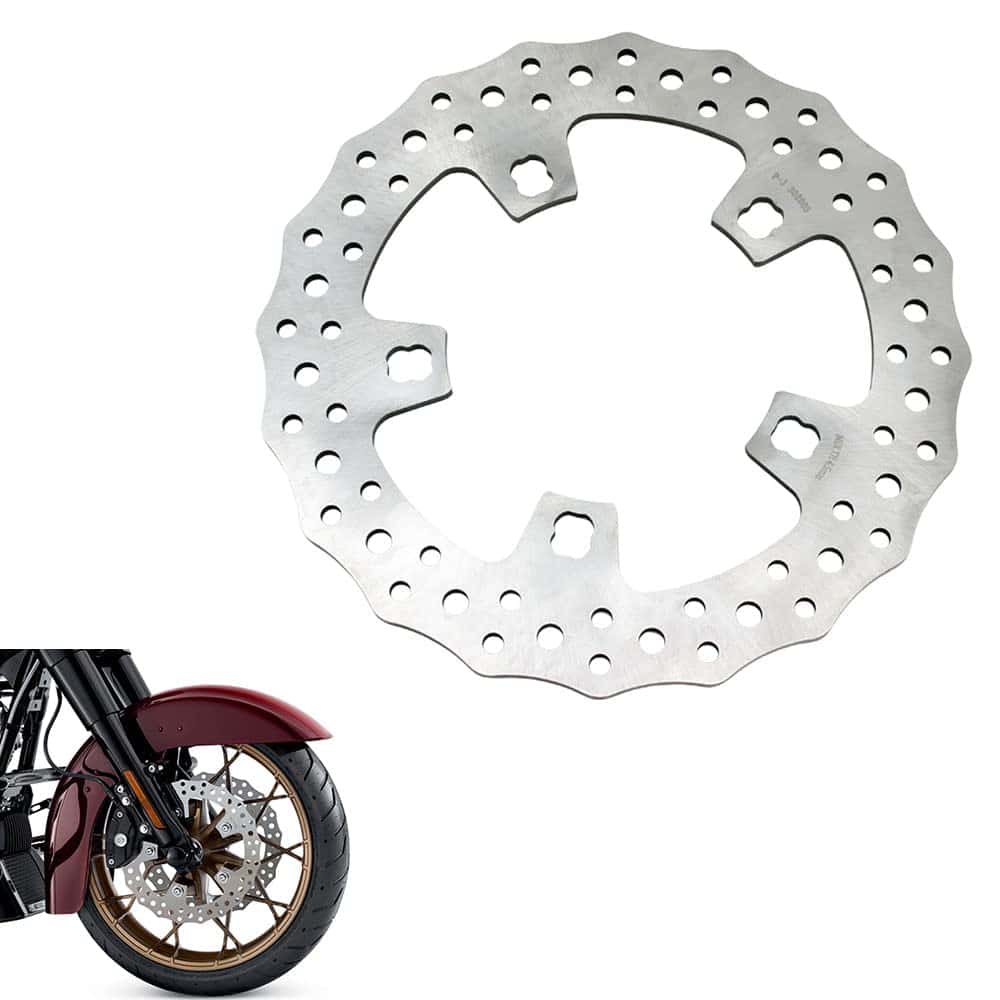 POWER JAMES 11.8" Disco de Freno Delantero para Harley