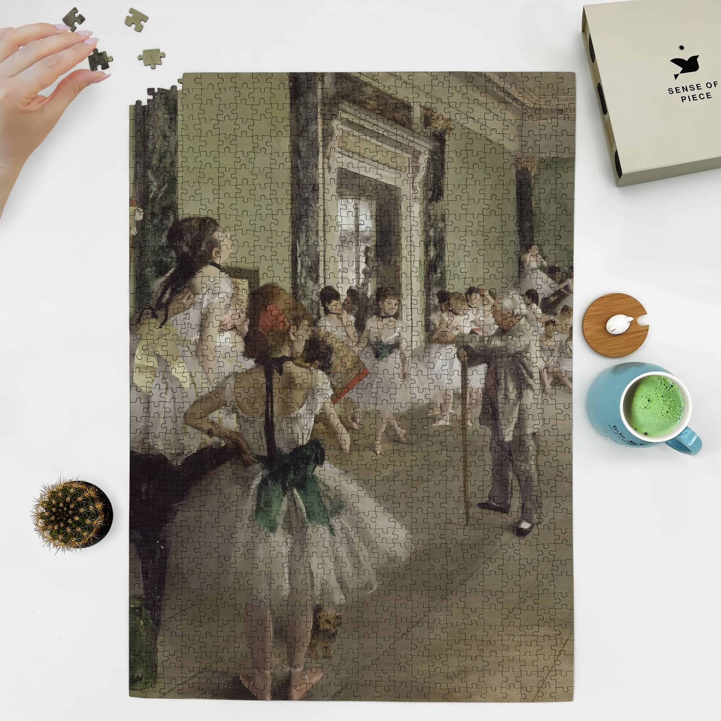 Rompecabezas de 1000 Piezas - Pintura de Museo - La Clase - Imagen 3