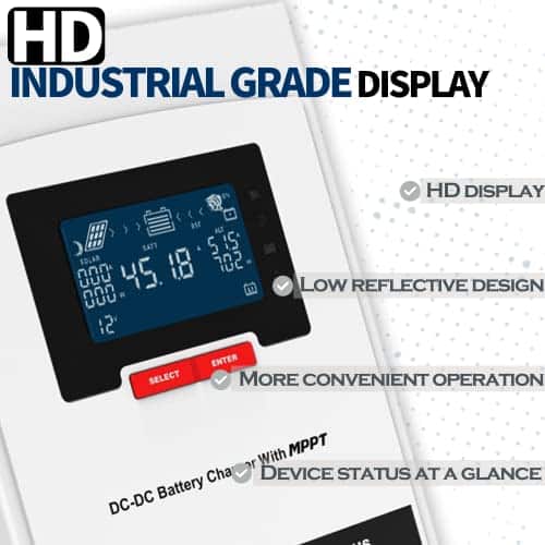 Cargador de Batería SOGTICPS 12V 30A 400W para RV, Cargador - Imagen 3