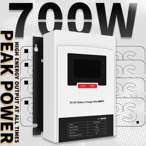 Cargador de Batería RV de 12V 50A 700W de SOGTICPS Cargador - Imagen 4