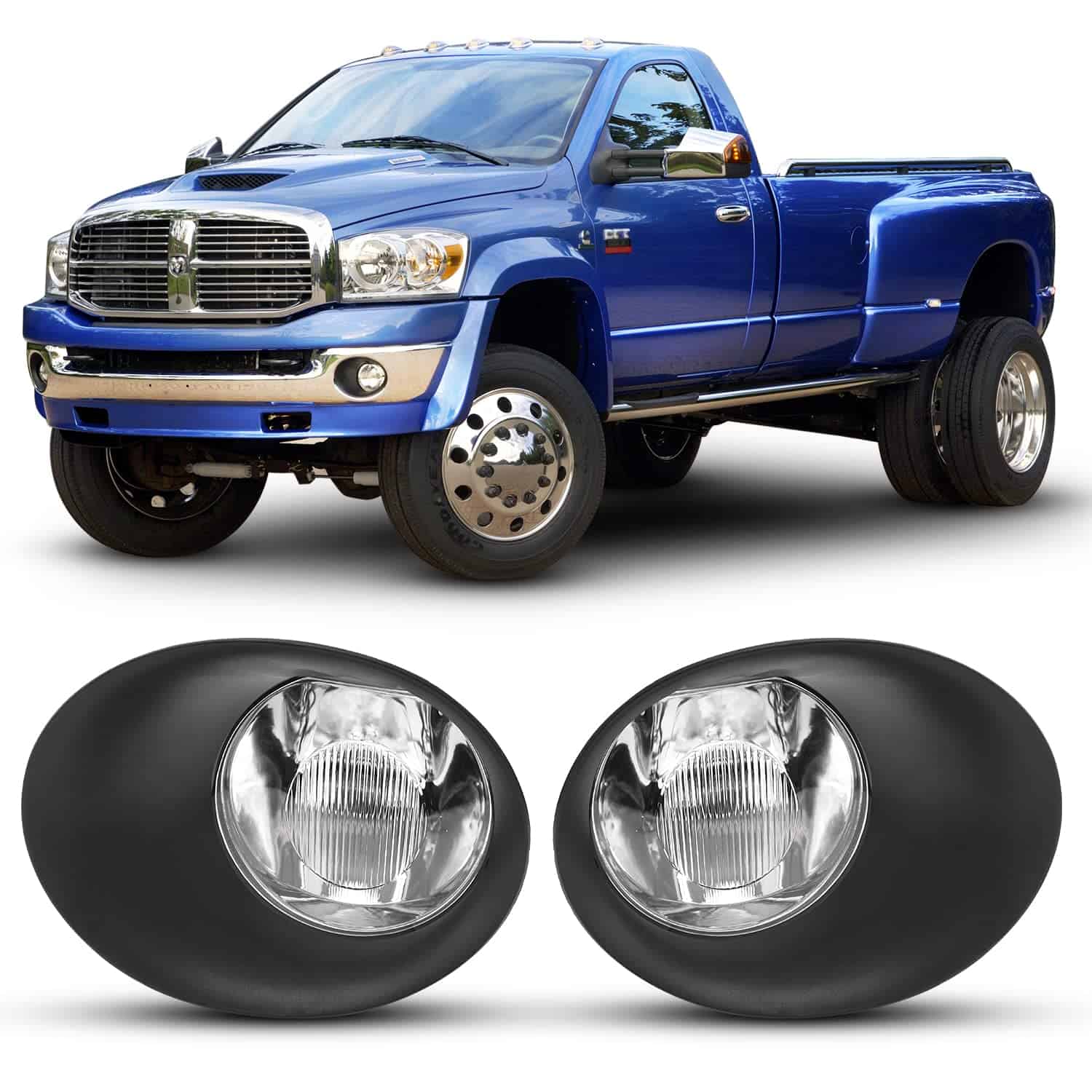 Luces de niebla DLAA para Dodge Ram 1500/2500/3500 2002