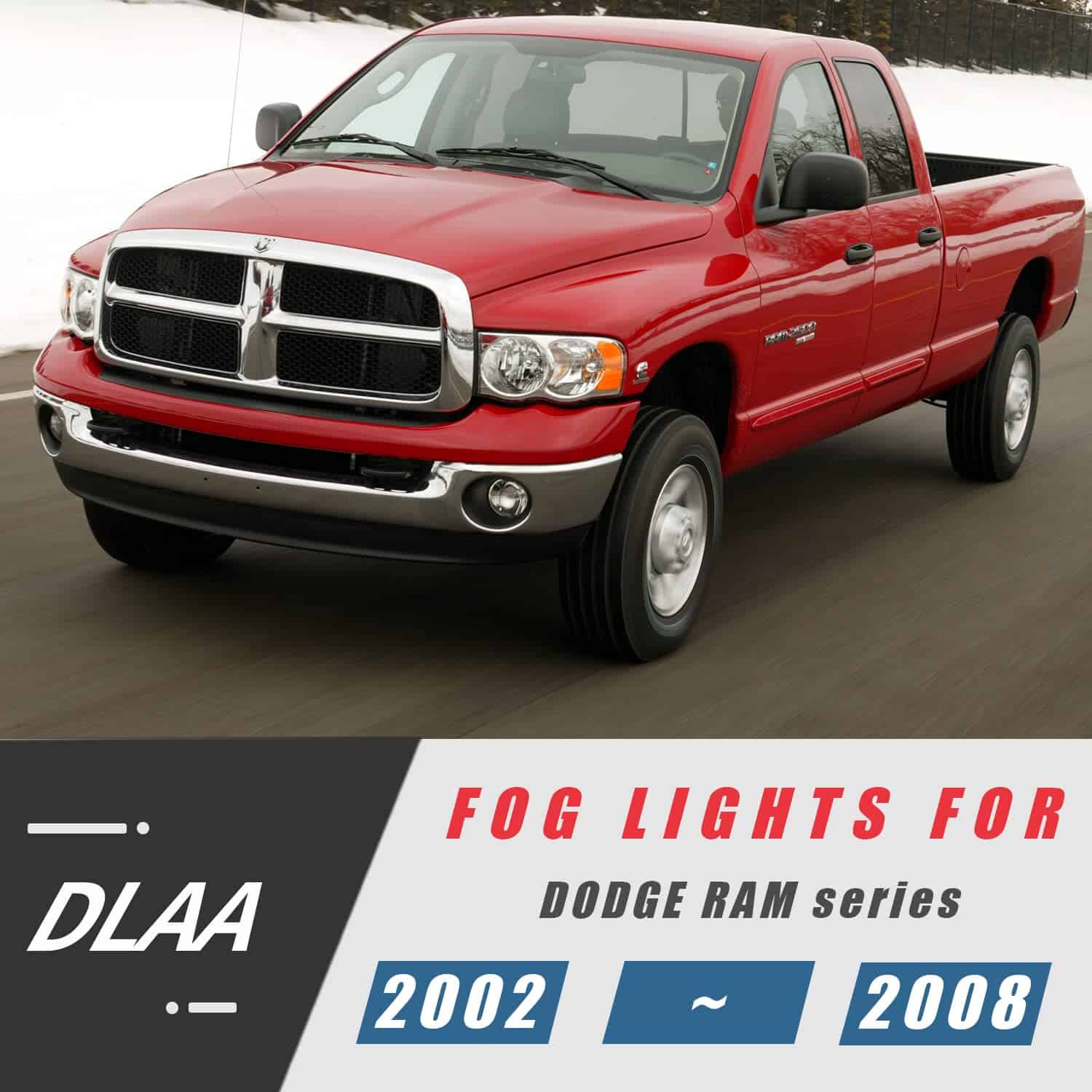 Luces de niebla DLAA para Dodge Ram 1500/2500/3500 2002 - Imagen 8