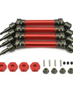 Set de Eje de Transmisión Delantero Trasero 4pcs #45 Acero