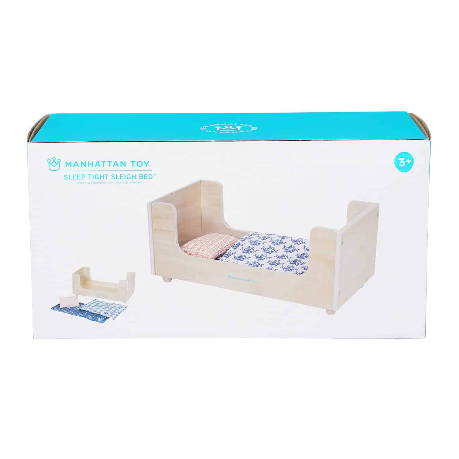Cama de Juguete de Madera Manhattan Toy Sleep Tight con - Imagen 8