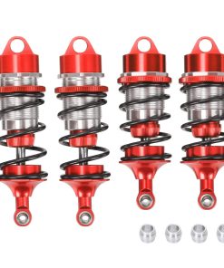 4x Amortiguador Delantero y Trasero de Aleación para RC