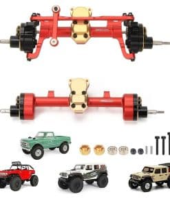 Set de Ejes Portal Delanteros y Traseros para Axial SCX24