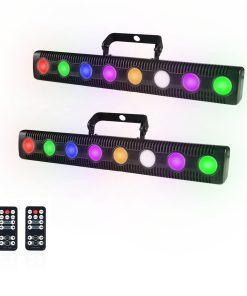 Luces de Pared Wash, 2 PC Luces de Fiesta de Color RGB,