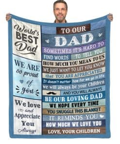 Manta JOPJOLIW para Papá, Regalo para Papá, Manta para