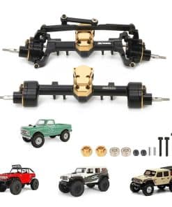 Conjunto de Ejes de Portal Delantero y Trasero RCAWD para
