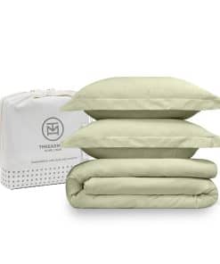 Juego de Funda nórdica tamaño King en Color Verde Salvia