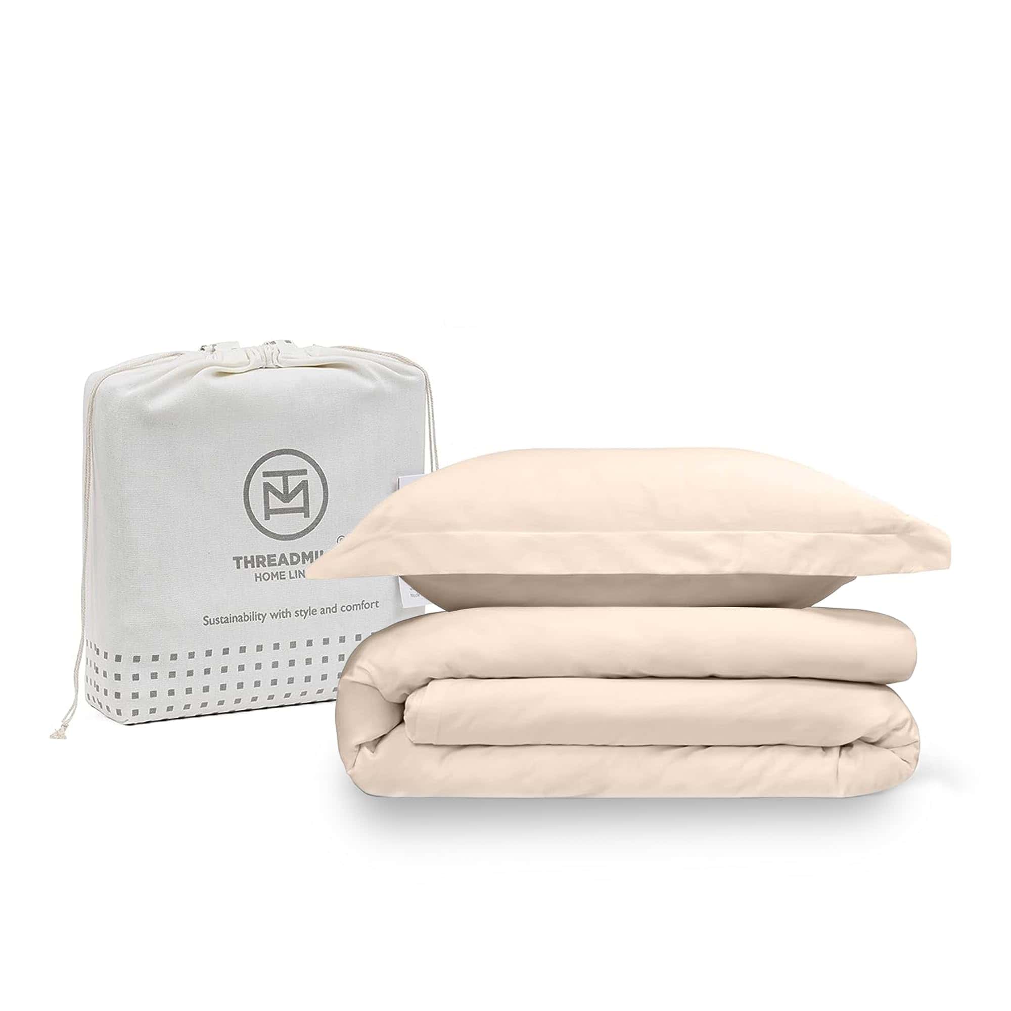 Juego de Funda nórdica Beige para Cama Individual