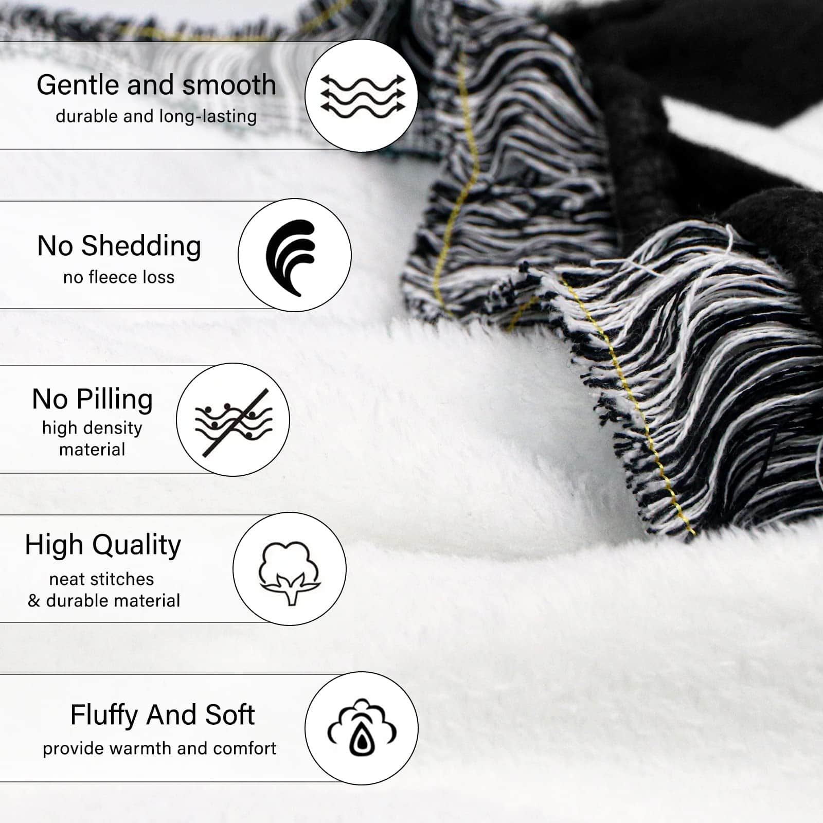 Manta en Blanco Sublimación MAIKESUB 53 x 41.3 Pulgadas - Imagen 6