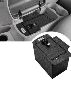 Caja de seguridad de consola central compatible con Toyota
