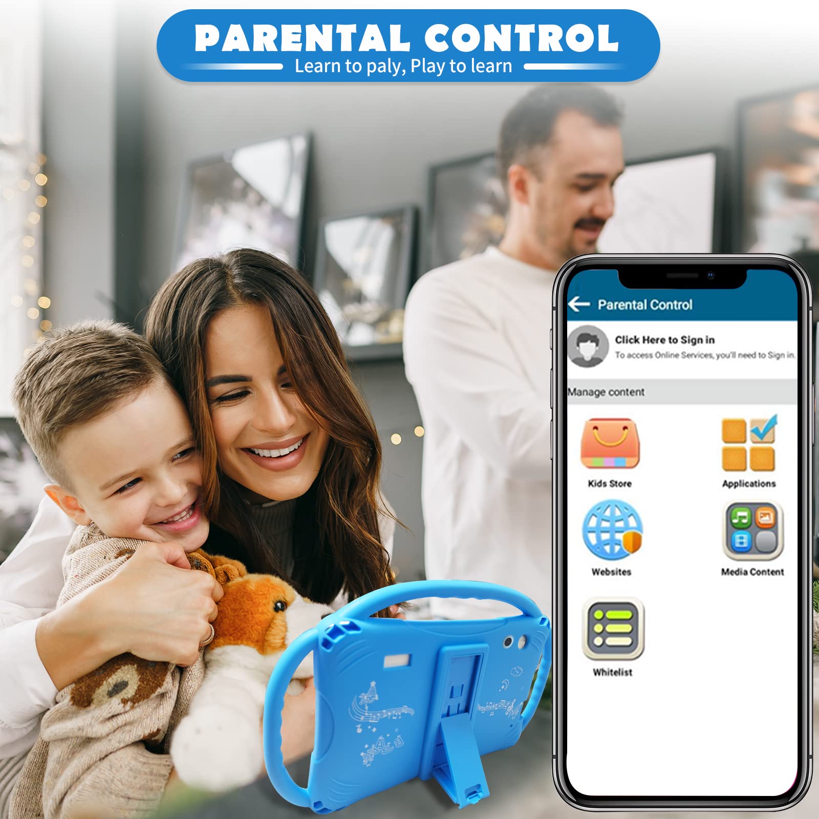 Tableta para Niños de 7 pulgadas con WiFi Android 10.0 32GB - Imagen 4