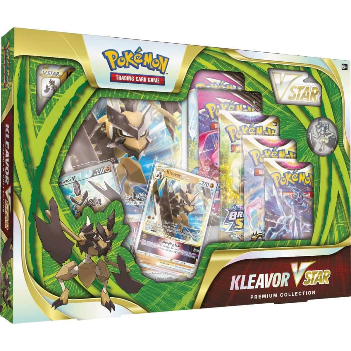 Pokémon TCG: Colección Premium Kleavor VSTAR (2 Tarjetas