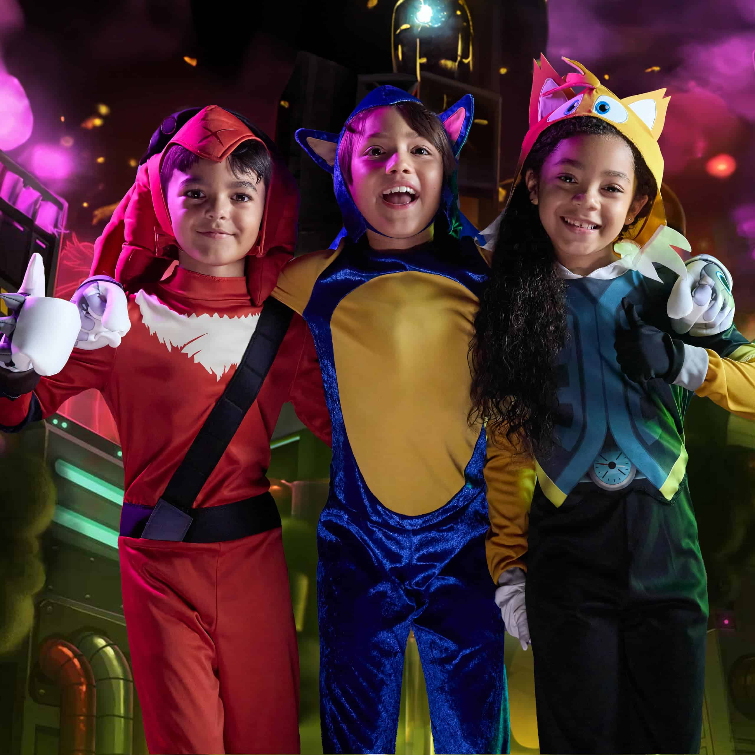 Disfraz Deluxe de Knuckles para Niños, Disfraz Oficial de - Imagen 5