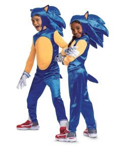 Disfraz Deluxe de Sonic para Niños, Disfraz Oficial de