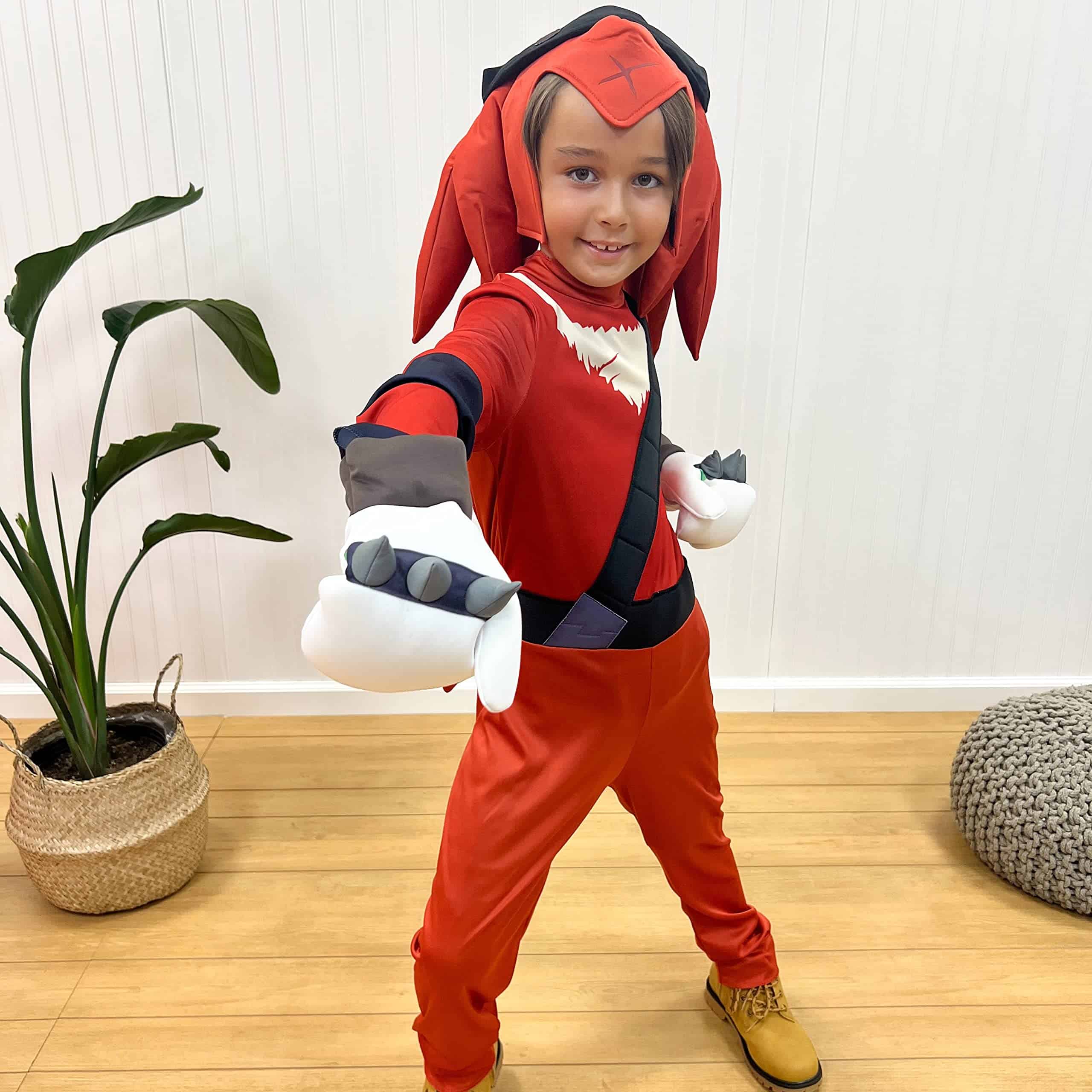 Disfraz Deluxe de Knuckles para Niños, Disfraz Oficial de - Imagen 3