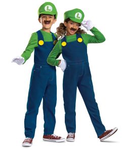 Disfraz de Luigi para Niños, Disfraz Oficial de Super Mario