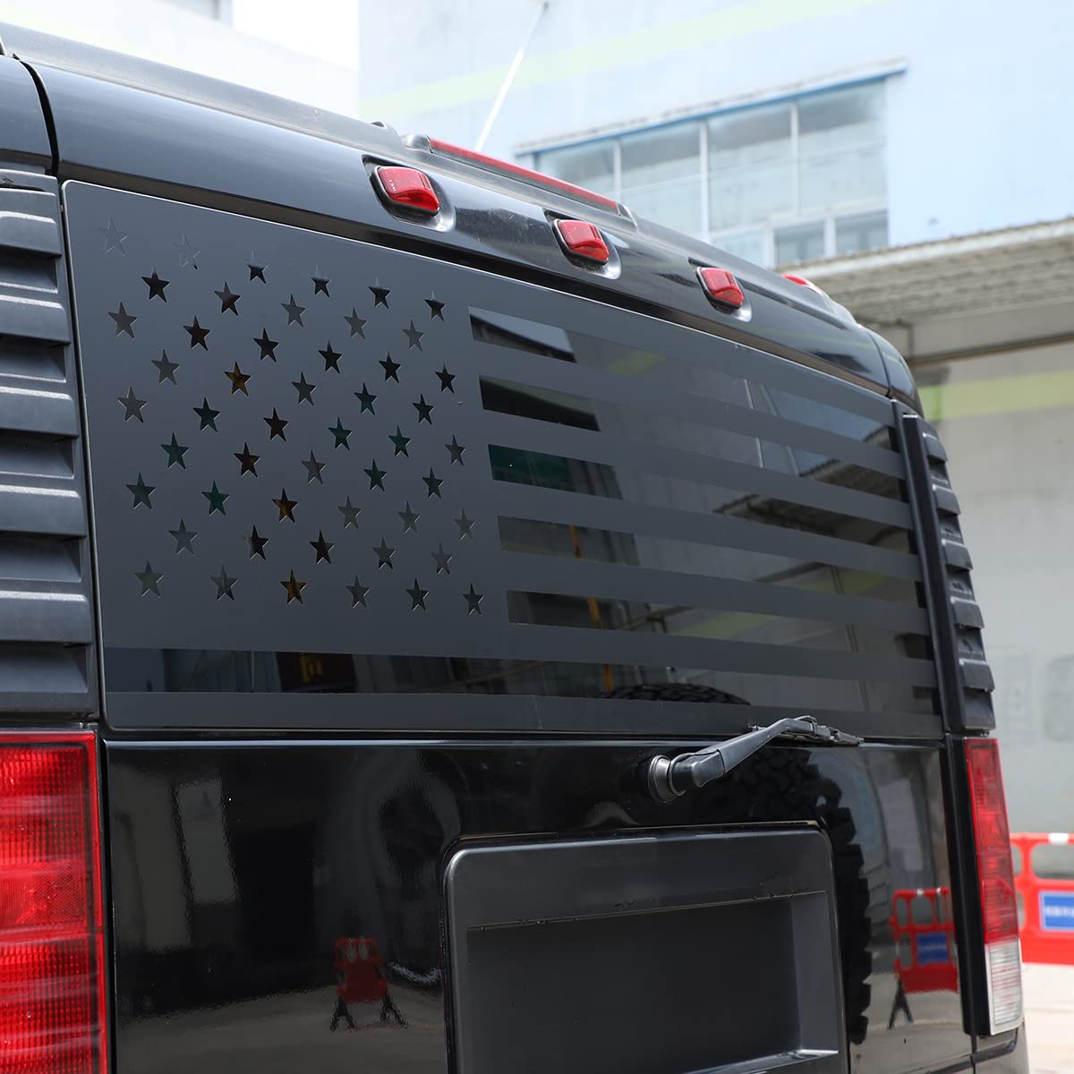 Calcomanía de Bandera Americana para Ventana Trasera para - Imagen 7