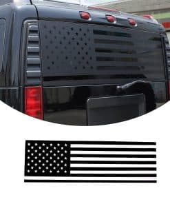 Calcomanía de Bandera Americana para Ventana Trasera para