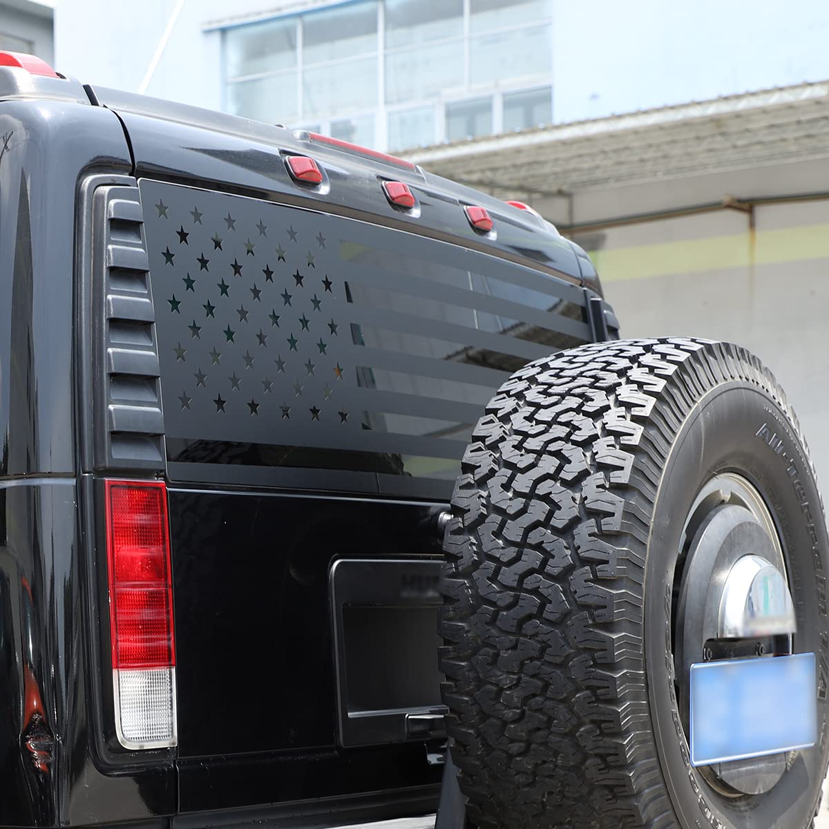 Calcomanía de Bandera Americana para Ventana Trasera para - Imagen 8