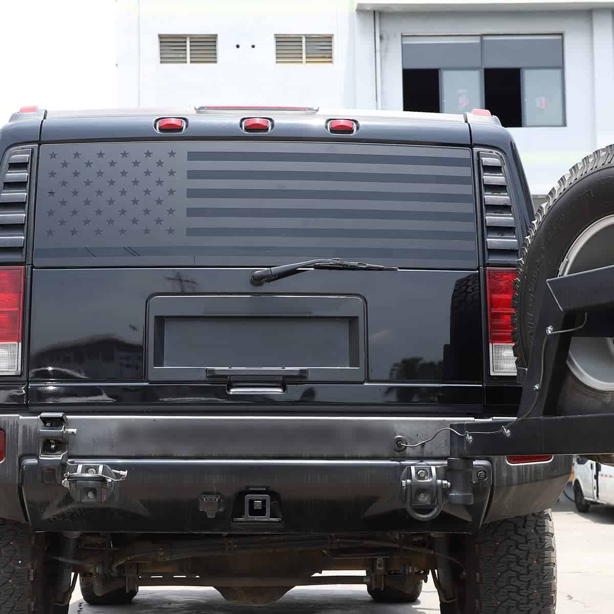 Calcomanía de Bandera Americana para Ventana Trasera para - Imagen 6